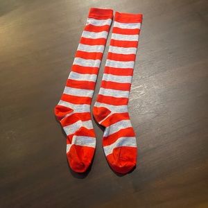 Free w/purchase. Tall fashion socks